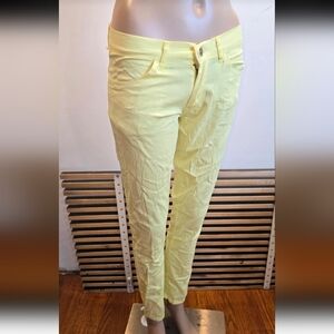 Light Yellow Women's Skinny Pants